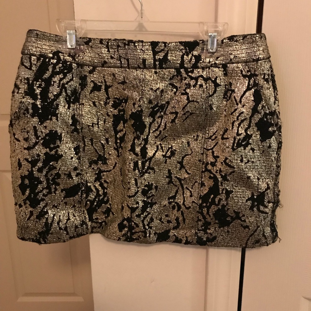 Black and Gold Skirt
